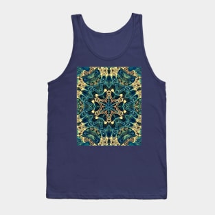 Mandala Fractal Star Tank Top